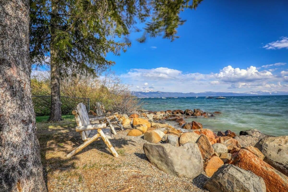 Lakeside Studio Steps From The Beach Tahoe Vista Exterior foto